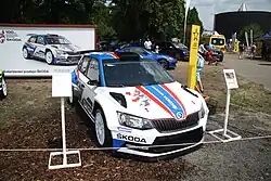 Škoda Fabia R5 Jana Kopeckéhého v roce 2018