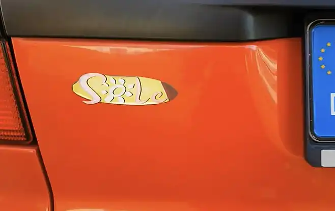 Označení akční výbavy Sole