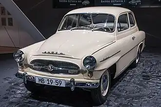 Škoda Octavia, model 1959