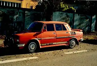 Škoda 120 v tuningové úpravě