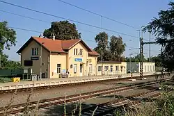 Železniční stanice Šlapanice