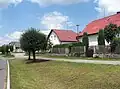 Zástavba u hlavní ulice