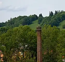 Špulkárna – komín