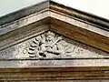 Tympanón portálu z roku 1615