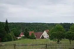 Pohled na část vesnice