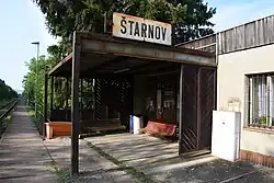 Zastávka v červenci 2017