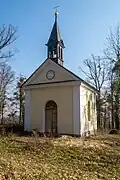 Poutní kaple sv. Jana Nepomuckého na vrchu Hůrka