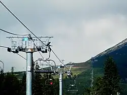 před třetí podpěrou