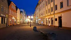 Ulica Warszawska v centru města