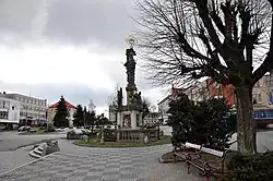 Žďár nad Sázavou - Sousoší Nejsvětější Trojice.jpg