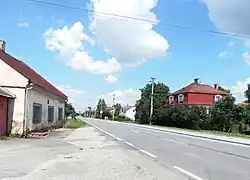 Hlavní ulice, směr Paskov