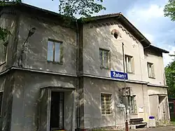 zastávka a nákladiště Žalany