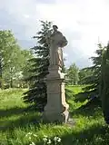 Ždírec, socha u odbočky na Střítež.jpg