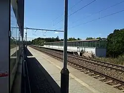 Železniční zastávka v Plešnicích