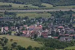 Pohled na Želenice od severu