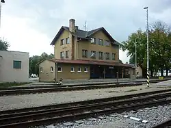 Nádraží v Dačicích