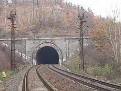 Jihozápadní portál tunelu