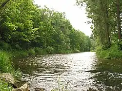 Želivka nad ústím