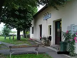 Železniční stanice ve Veliké Ludině