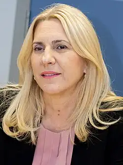 Željka Cvijanovićová (3. prosince 2024)