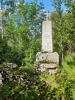 Pomník na Želnavském vrchu