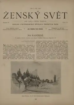 Ženský svět ze dne 5. září 1900