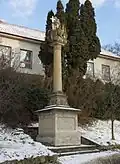 sloup se sousoším Nejsvětější Trojice