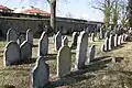 Náhrobky na židovském hřbitově v Heřmanově Městci