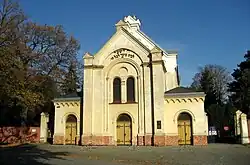 Obřadní síň židovského hřbitova