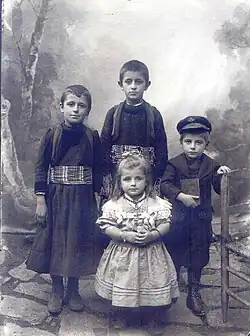 Děti z Kleisoura, počátek 20. století.