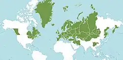 Areál rozšíření