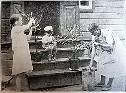 A. D. Judin: Mytí květin, výstava OFO 1913