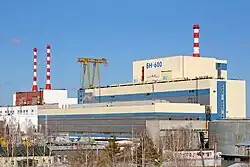 blok BN-600 v Bělojarsku