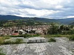 Pohled na město od kostela Basila Velikého