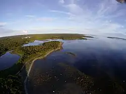 Zátoka Kislaja na Soloveckém ostrově