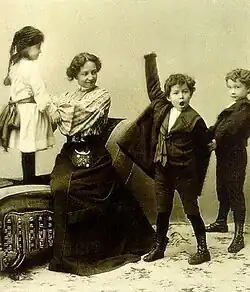 Věra Komissarževskaja v roli Nory