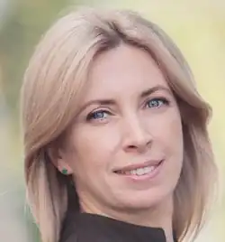 Iryna Vereščuková v roce 2019