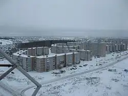 Ptačí pohled na město