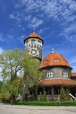 Vodárna místních mořských lázní