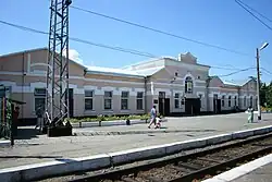Budova místního nádraží