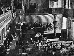 Zasedání zemské rady v roce 1907