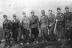 Četa 13. běloruského policejního praporu SD, mezi lety 1943-1944