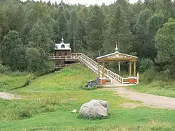 U pramene řeky Volhy