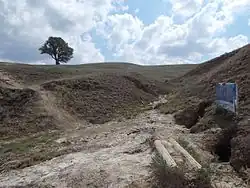 Pramen na území Jergeni