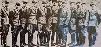 Karpatští sičovci, uprostřed Dmytro Klempuš