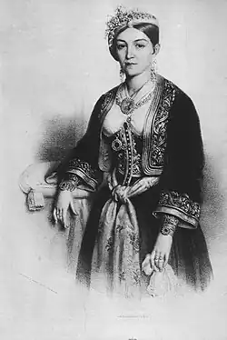 kněžna Persida, Uroš Knežević, 1855