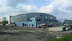 Komplex z roku 2006, před dokončením