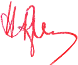 Nikolaj Nikolajevič Krestinskij – podpis