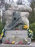 Hrob Ivana Franka (1856–1916) Івaн Я́кович Франко básník, spisovatel, národní buditel, politik ...