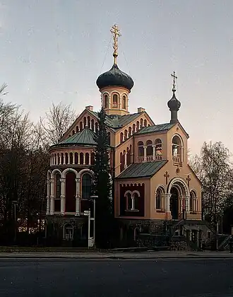 Pravoslavný chrám svatého Vladimíra v Mariánských Lázních